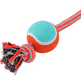 SUPER TUGGERS TENNIS BALL ROPE 26X6X6CM