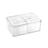 CRYSTAL 4PC STORAGE CONTAINER SET 2x1L/2.15L/5.4L