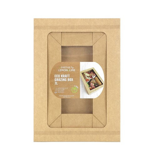 ECO KRAFT GRAZING BOX 7L 3PK 36X25X8CM