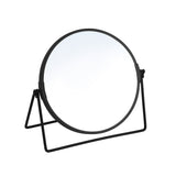 BANO DOUBLE SIDE MIRROR ON STAND 19.5X19.5CM BLACK/WHITE