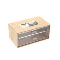 BANO BAMBOO 2 DRAWER 24X15X11CM