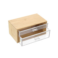 BANO BAMBOO 2 DRAWER 24X15X11CM