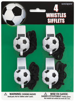 3D SOCCER BALL 4 WHISTLES