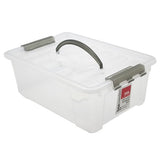 CARRY BOX WITH HANDLE TRANSPARENT