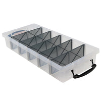 COMPARTMENT STORER 10L 6 SECTION CLEAR