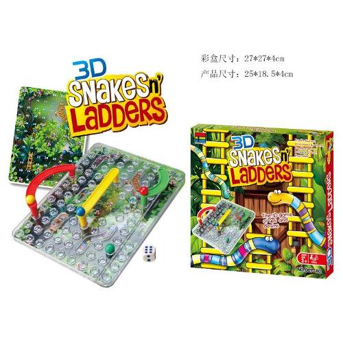 Boxed Game 3D Snakes & Ladders