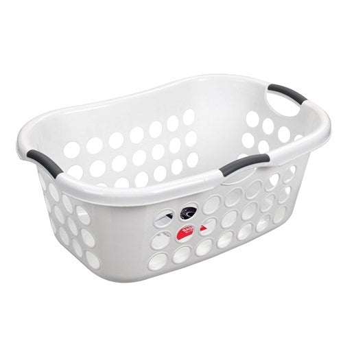 LAUNDRY BASKET HIP HUGGER 65X47X26.5CM 2 ASSTD