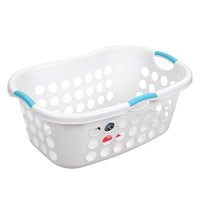 LAUNDRY BASKET HIP HUGGER 65X47X26.5CM 2 ASSTD