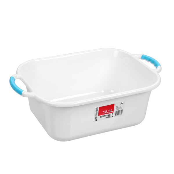 BASIN RECTANGULAR 12.5L 2 ASSTD