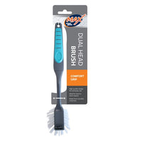 MAX CLEANING BRUSH DUAL HEAD COMFORT GRIP