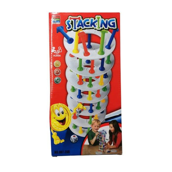 Boxed Game Tipping Tower