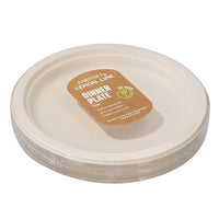 ECO SUGARCANE DINNER PLATE 23CM 30PK