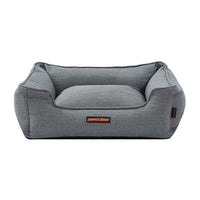 PIA WALLED PET BED MED GREY 60X50X18CM