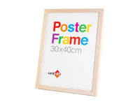 MDF POSTER FRAME 30X40CM IN 3 COLOURS