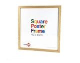 MDF POSTER FRAME 40X40CM IN 3 COLOURS