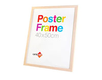 MDF POSTER FRAME 40X50CM IN 3 COLOURS