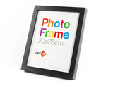 MDF PHOTO FRAME 20X25CM IN 3 COLOURS